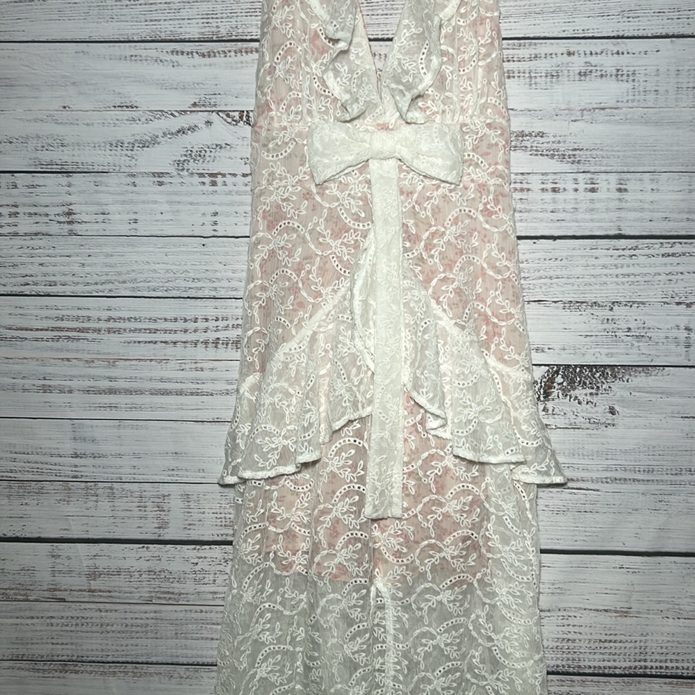 For Love & Lemons
Sweet Disposition Dress Ivory Floral NWT Large - Picture 8 of 16